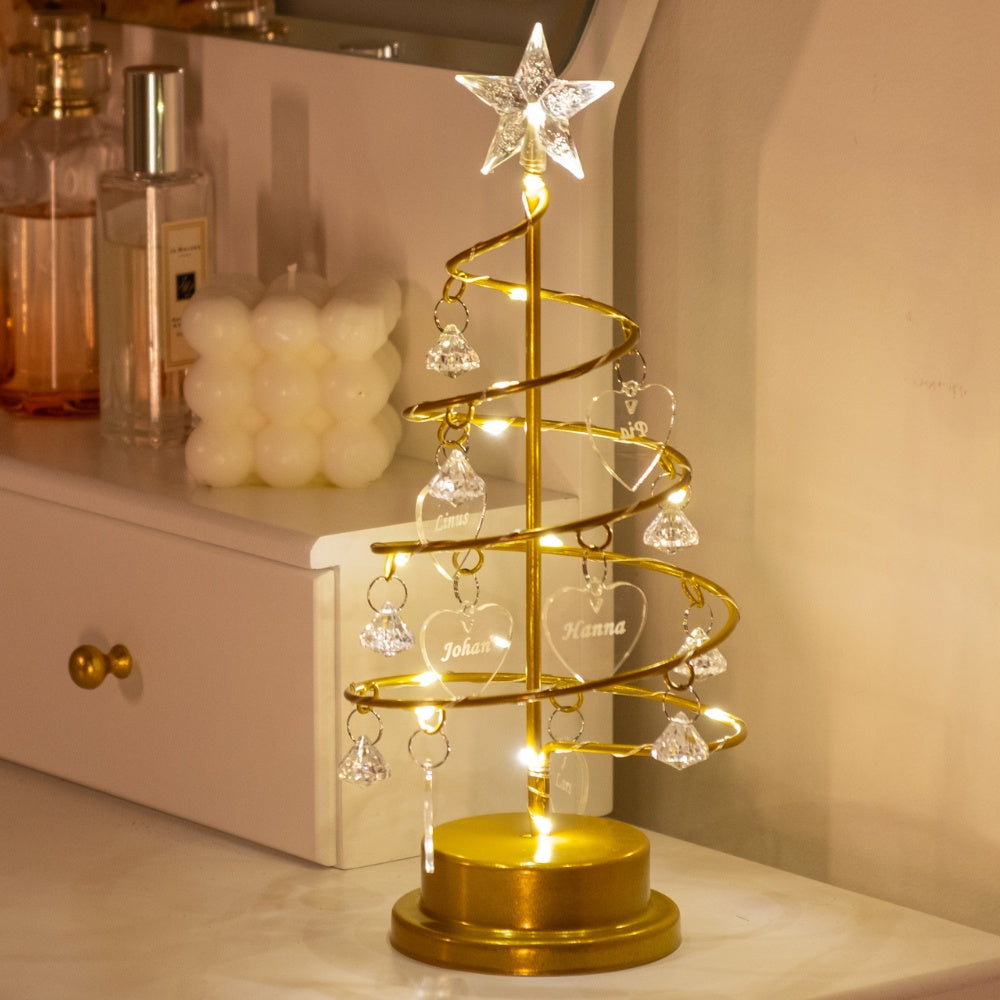 Family Tree | Personalised Christmas Tree Lamp