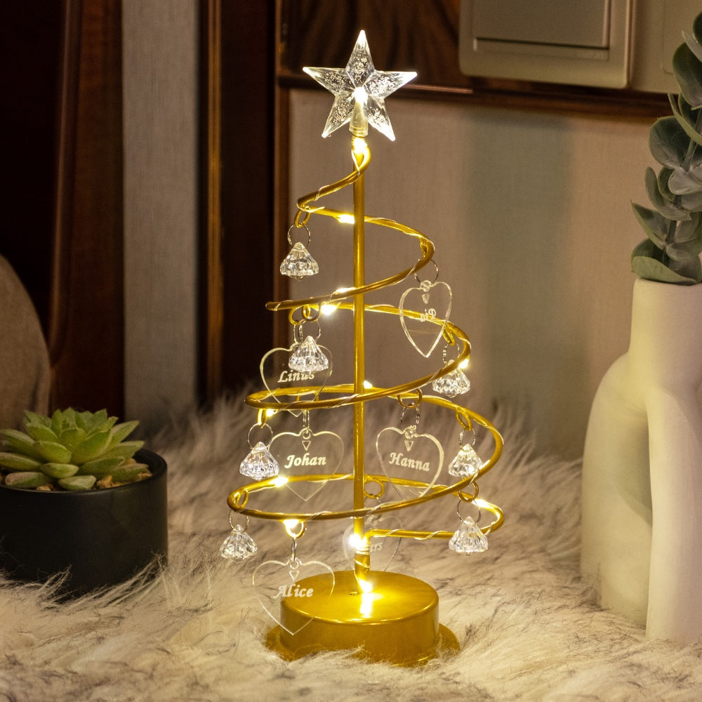 Family Tree | Personalised Christmas Tree Lamp