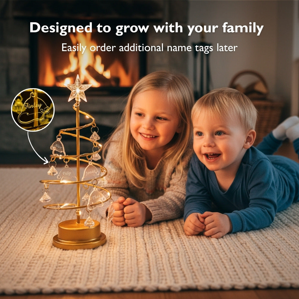 Family Tree | Personalised Christmas Tree Lamp