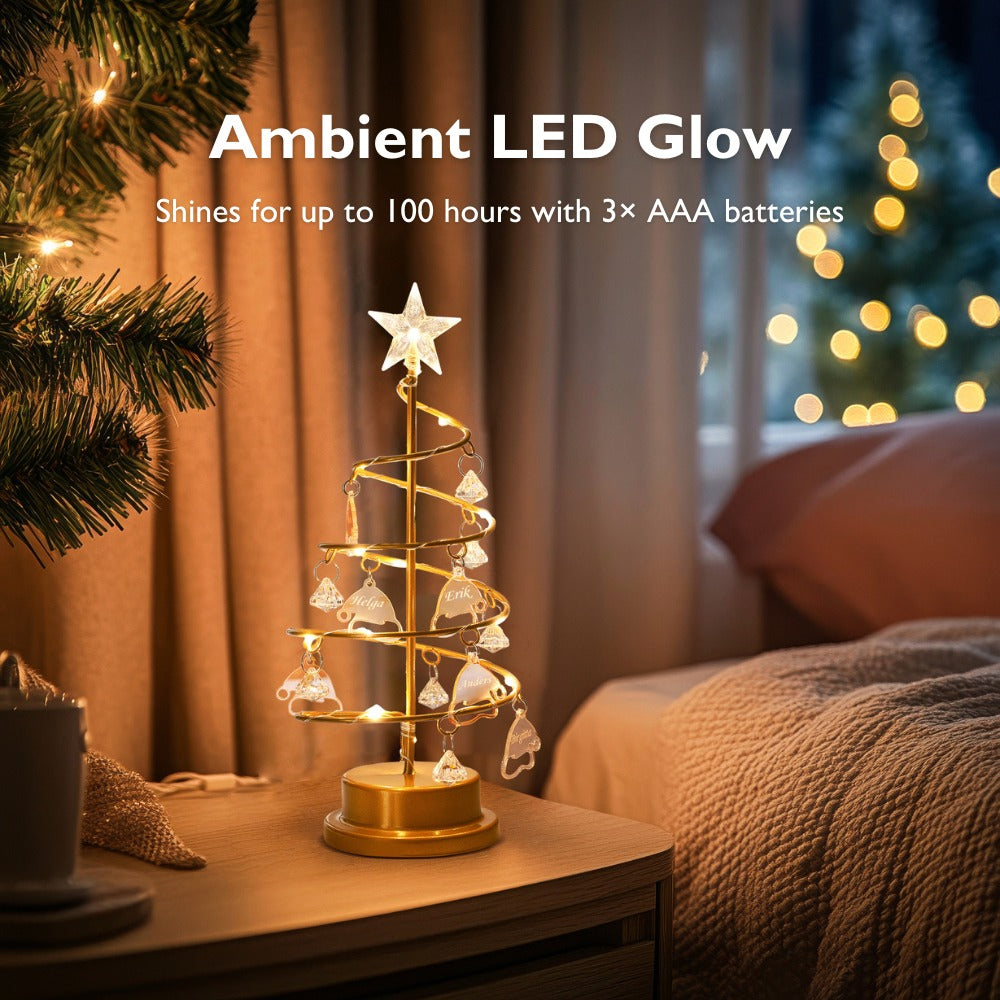 Family Tree | Personalised Christmas Tree Lamp