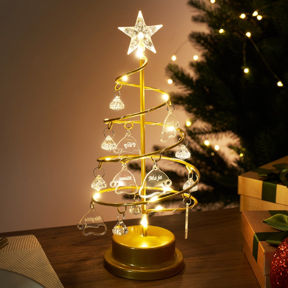 Family Tree | Personalised Christmas Tree Lamp