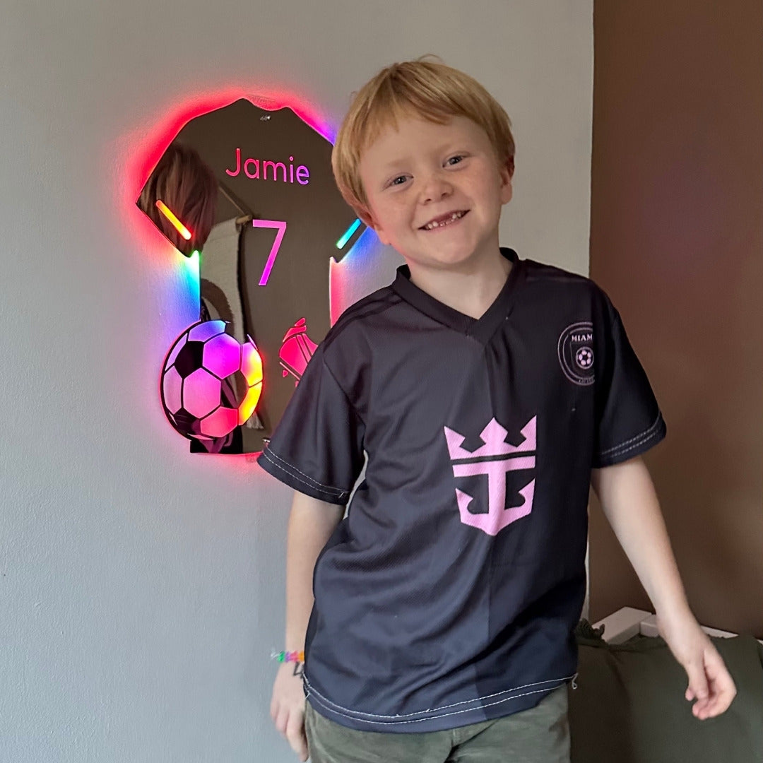 Football Player | Personal LED Mirror
